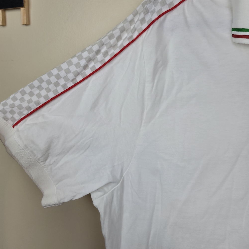 Scuderia Ferrari White Polo Shirt size XXL - Picture 2 of 8